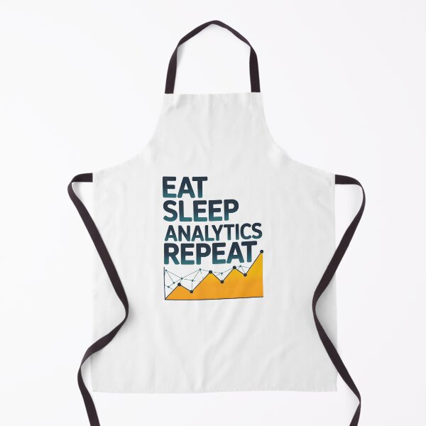 Item preview, Eat sleep analytics repeat designed and sold by belladesign7.