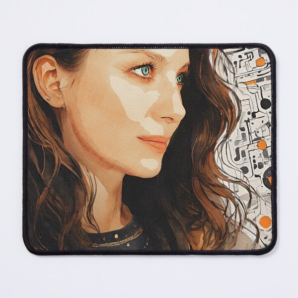 Item preview, Caitriona Balfe Sketch Abstract 2 designed and sold by The Cabinet  Of Wonders.