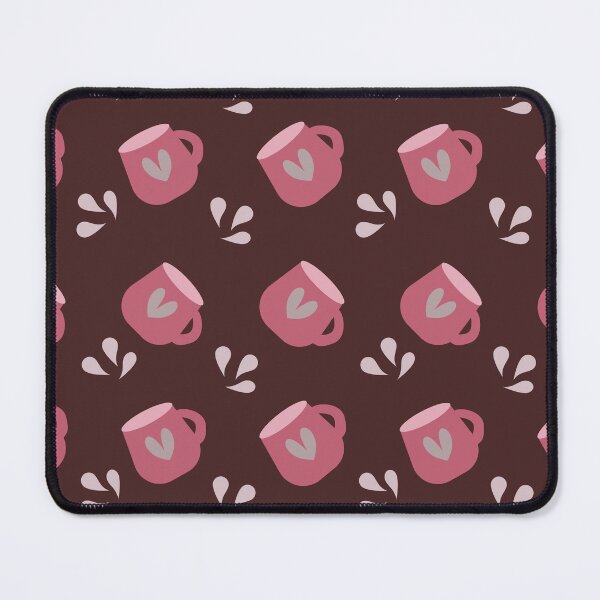 Item preview, Rusty Brown Coffee Cup Heart Pattern designed and sold by Pongpond.