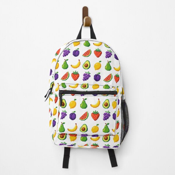 Item preview, Fruit mix 2 8-bit Pixel Art designed and sold by EmsiPrintVault.