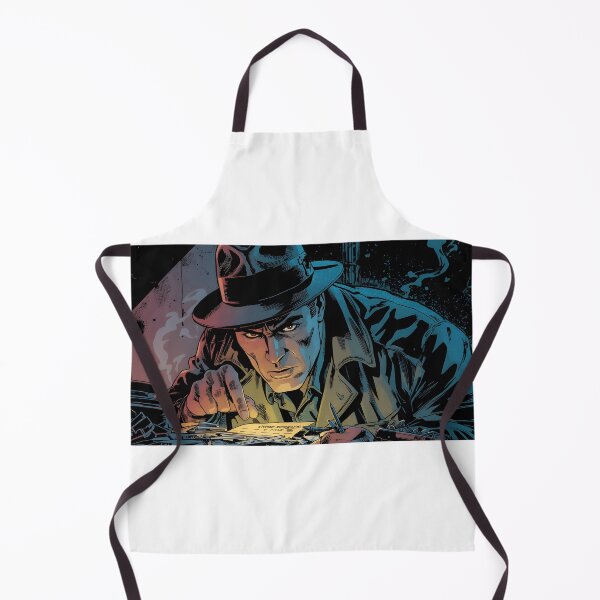 Item preview, Retro Detective Comic Panel – Vintage Cartoon Mystery with Noir Shadows designed and sold by piak-store.