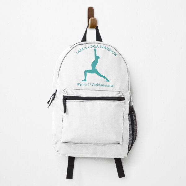 Item preview, I Am a Yoga Warrior, Man in Warrior I Yoga Pose designed and sold by Laanas.