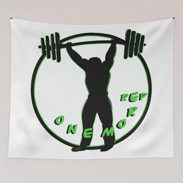 Item preview, ONE MORE REP Gym Training Shirt – Lift Heavy No Excuses designed and sold by IAWestbrook.
