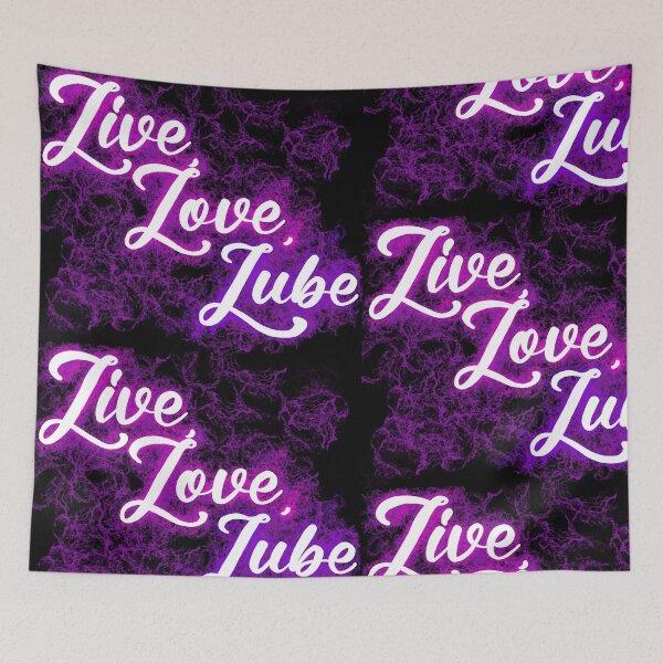 Item preview, Live, Love, Lube designed and sold by DeVillainShann.