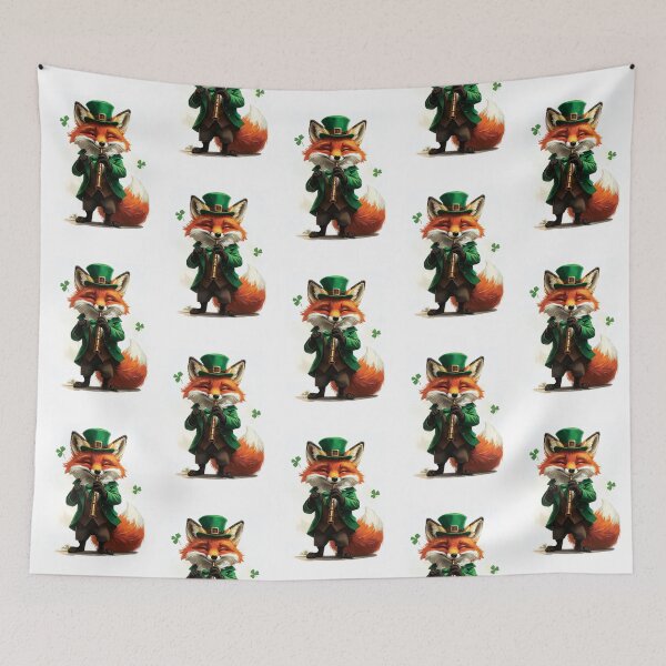 Item preview, Foxy Irish Ted tin  designed and sold by caffin8ed.