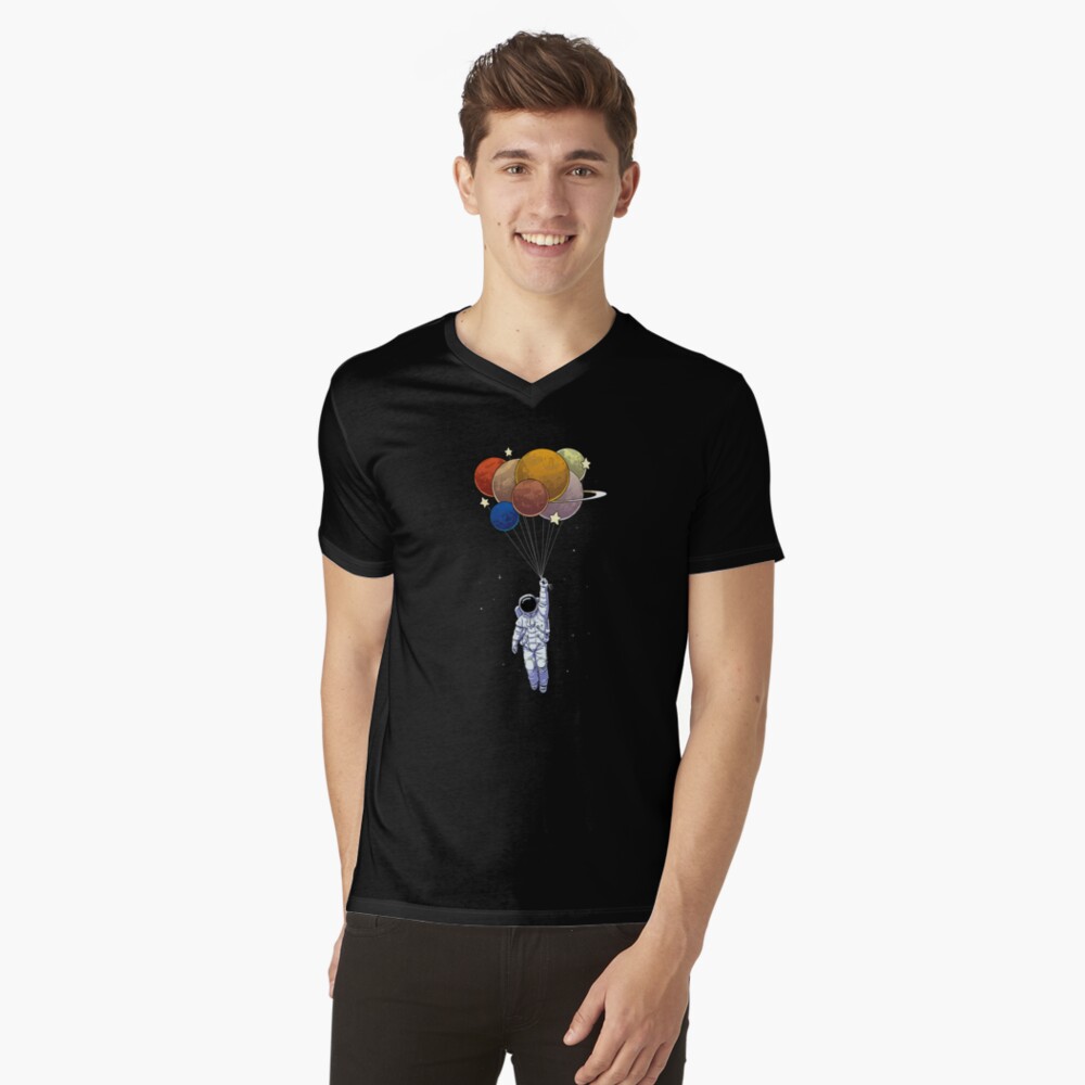 Item preview, V-Neck T-Shirt designed and sold by carbine.