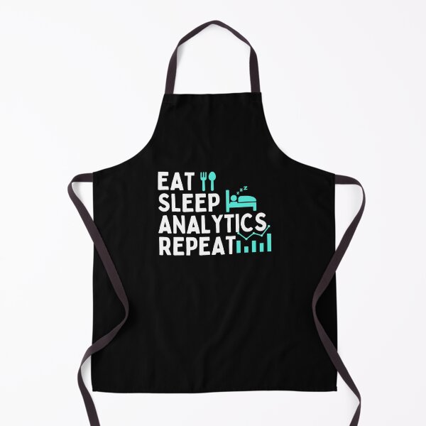 Item preview, Eat sleep analytics repeat designed and sold by belladesign7.