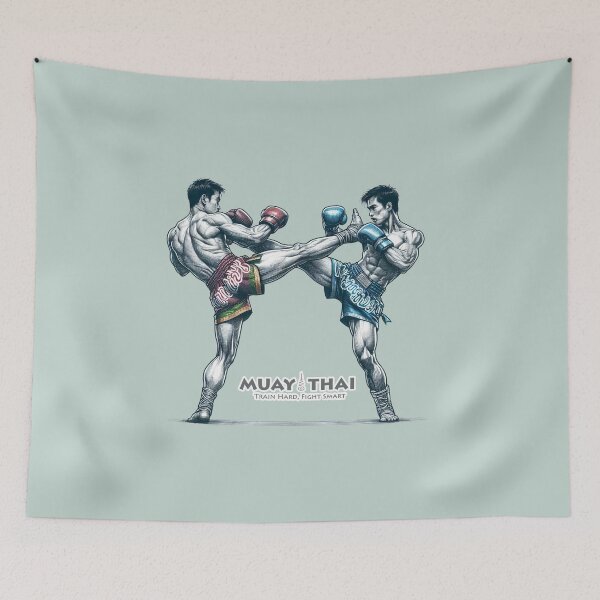 Item preview, Muay Thai- Train Hard, Fight Smart designed and sold by Vanich-Panich.