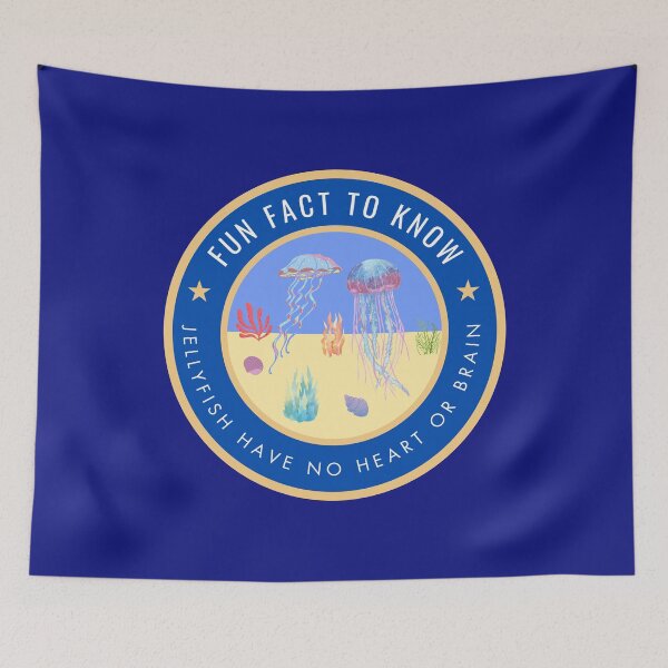 Item preview, Fun fact to know Jellyfish have no heart or brain designed and sold by fev-rocks.