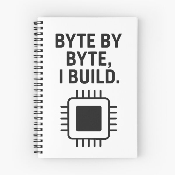 Item preview, BYTE BY BYTE, I BUILD designed and sold by TheWonkyEaselCo.