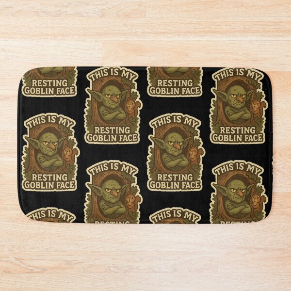 Item preview, Grumpy Goblin - "This is my resting Goblin face" designed and sold by gorff.