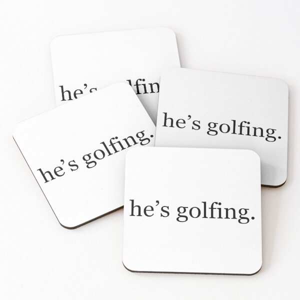 Item preview, He's Golfing designed and sold by FloraliteCo.