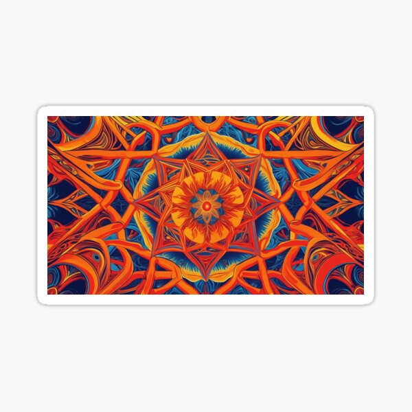 Aperçu de l'œuvre Chakra du mandala de guérison créée et vendue par Unique Universe Art .