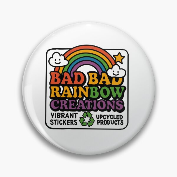 Item preview, Bad Bad Rainbow Logo designed and sold by dangerglitter.