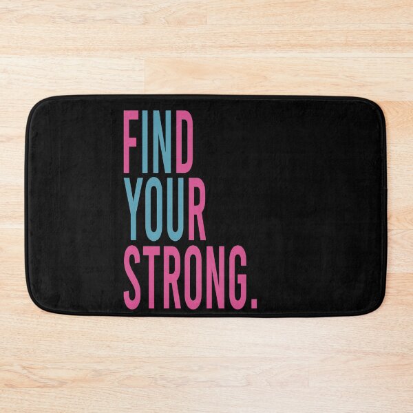 Item preview, Find Your Strong, Motivational designed and sold by OB-Store.