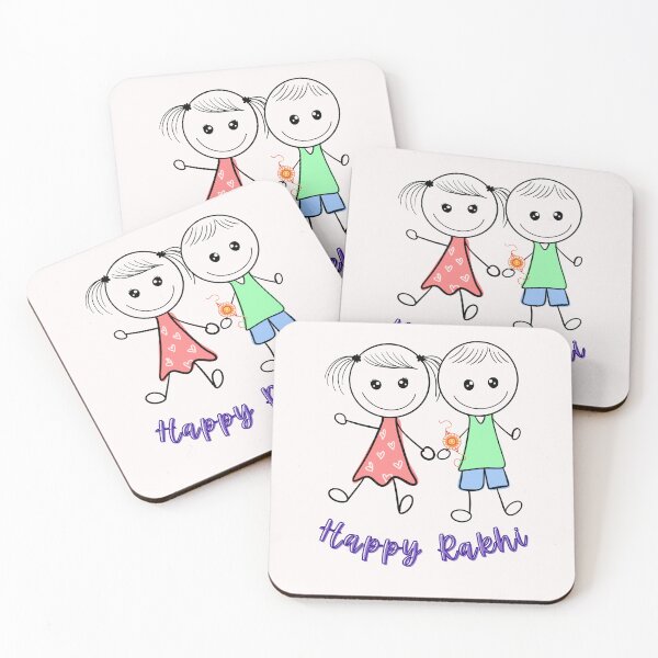 Item preview, festival Art Happy Rakhi designed and sold by AniCorner.