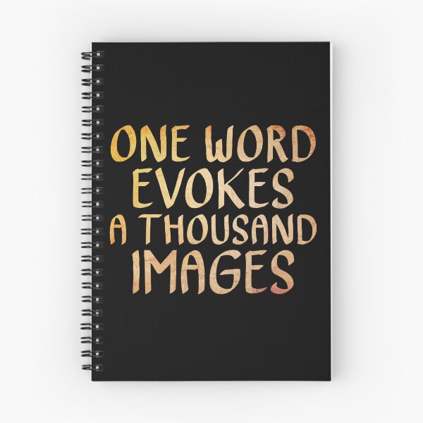 Item preview, One Word a Evokes a Thousand Images, Writing Quote designed and sold by ACC .