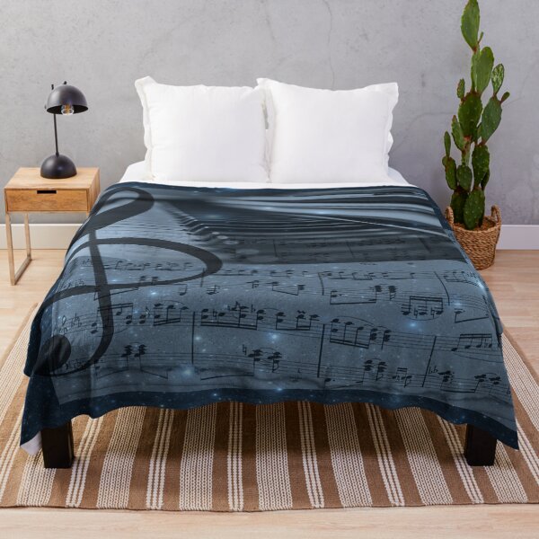 Item preview, A Treble Clef Piano & Music Manuscript designed and sold by BrightrDayMusicArt.