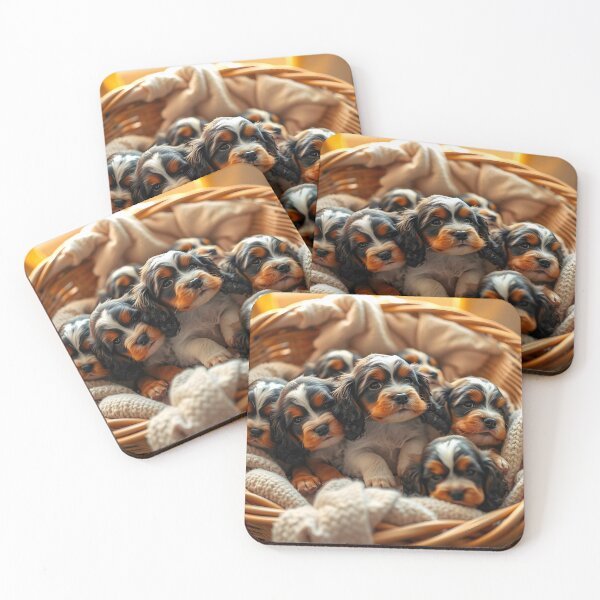 Item preview, Basket of Puppies designed and sold by AimlessArts.