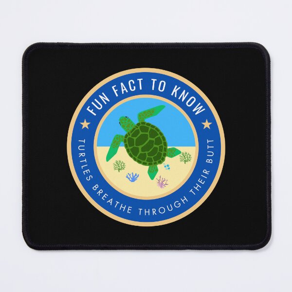 Item preview, Fun fact to know Turtles breathe through their butt designed and sold by fev-rocks.