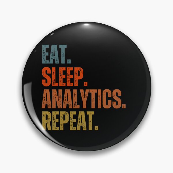 Item preview, Eat sleep analytics repeat designed and sold by belladesign7.
