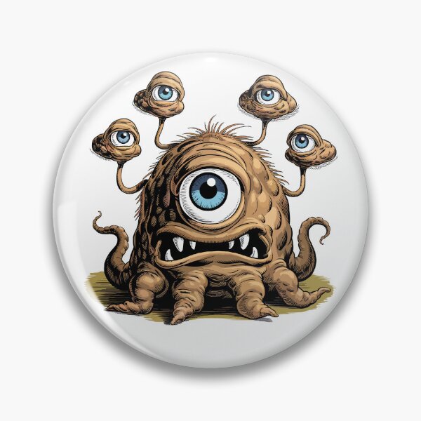 Item preview, The Mud-Eyed Watcher designed and sold by Angry Swan Designs.