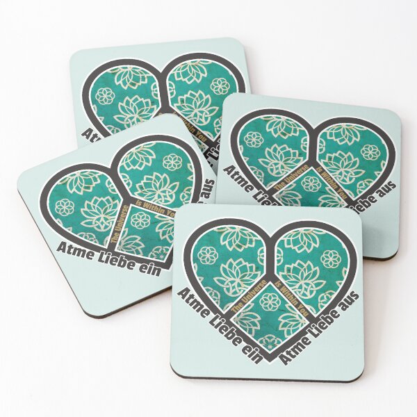 Item preview, Liebe & Frieden: Atme Liebe ein - Atme Liebe aus - Love & Peace: Inhale Love - Exhale Love   designed and sold by 	aluzia.design.