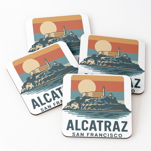 Item preview, Alcatraz San Francisco Bay Vintage Graphic designed and sold by JackCurtis1991.