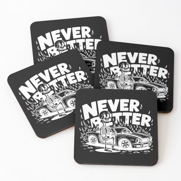 Item preview, Never Better Flaming Car Skeleton Art designed and sold by MonkiFlipp.