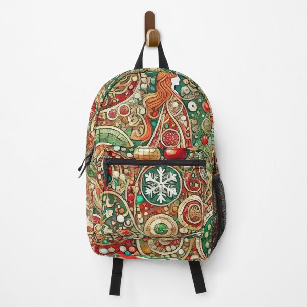 Item preview, Festive Mosaic Christmas Art - Klimt Holiday Style  designed and sold by Yves Artico.