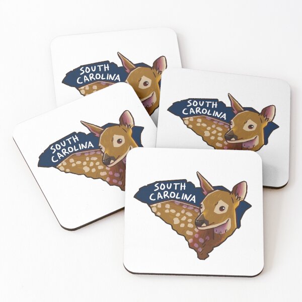 Item preview, South Carolina State Mammal - White-Tailed Deer designed and sold by littlealiart.