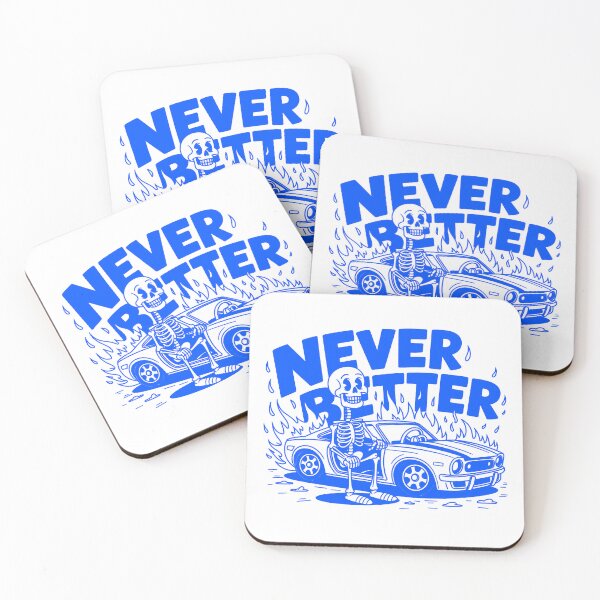 Item preview, Never Better Flaming Car Skeleton Art designed and sold by MonkiFlipp.