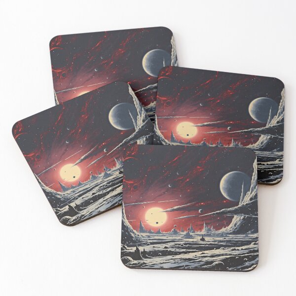 Item preview, 1950s Cosmic Atomic Age Retro Sci‑Fi Graphic designed and sold by Jcat7.