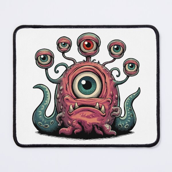 Item preview, Mopey Mindflayer Beholder designed and sold by Angry Swan Designs.
