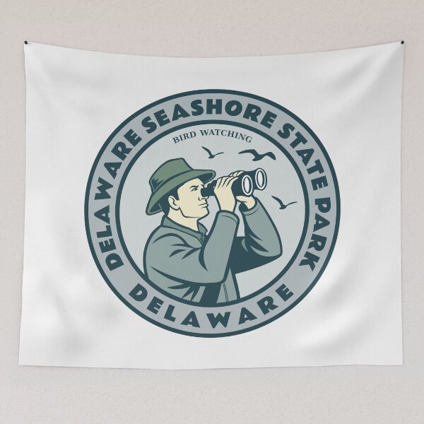 Item preview, Delaware Seashore State Park Delaware Birdwatcher designed and sold by bivenart.