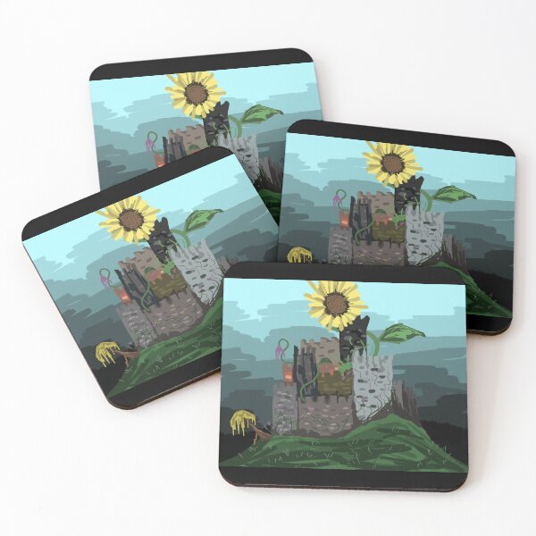 Item preview, Dark fantasy sunflower castle designed and sold by El Shoppo.