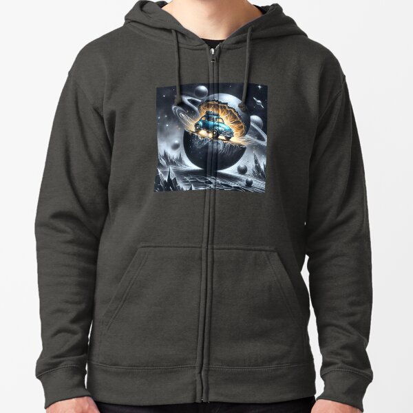 Item preview, Blue Car in Space, Ai Generated Art    designed and sold by Anna Chidiac.