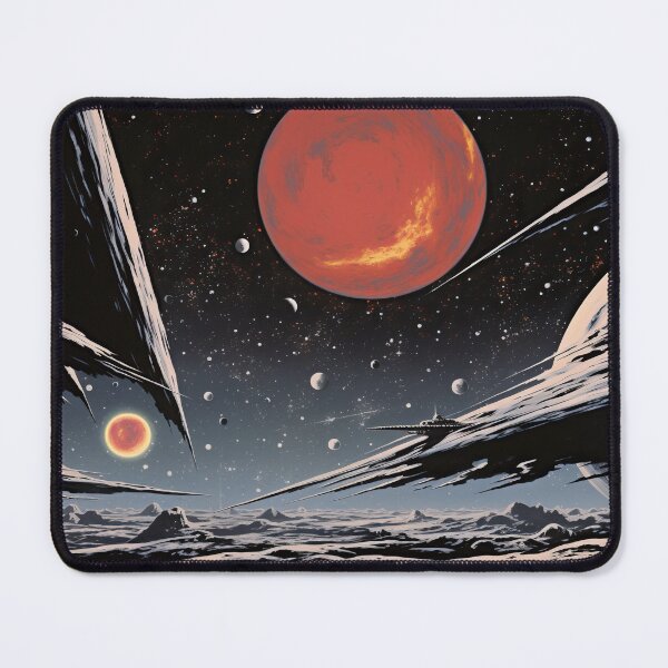 Item preview, 1950s Cosmic Atomic Age Retro Sci‑Fi Graphic designed and sold by Jcat7.