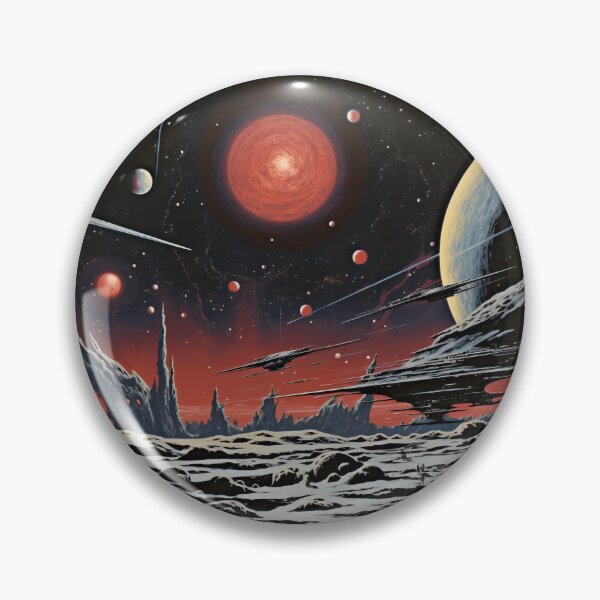 Item preview, 1950s Cosmic Atomic Age Retro Sci‑Fi Graphic designed and sold by Jcat7.
