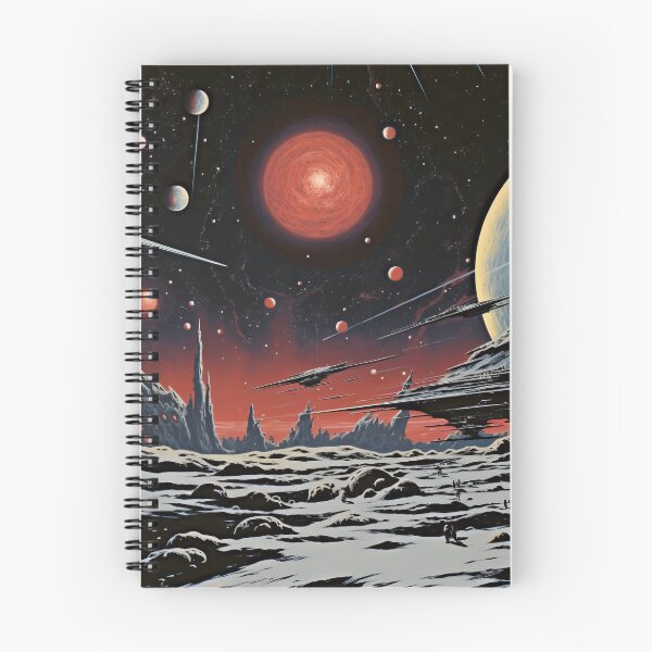 Item preview, 1950s Cosmic Atomic Age Retro Sci‑Fi Graphic designed and sold by Jcat7.