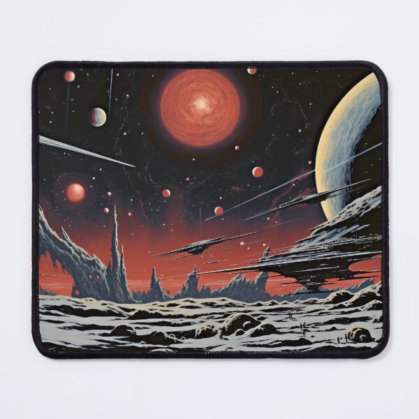 Item preview, 1950s Cosmic Atomic Age Retro Sci‑Fi Graphic designed and sold by Jcat7.