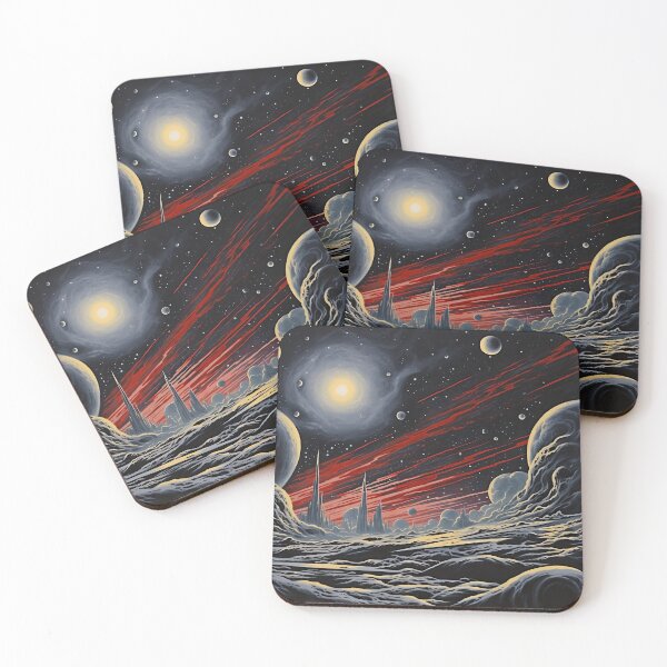 Item preview, 1950s Cosmic Atomic Age Retro Sci‑Fi Graphic designed and sold by Jcat7.
