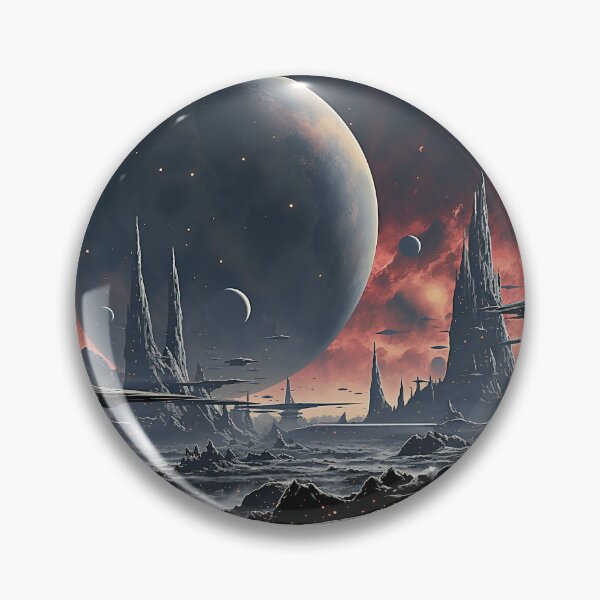 Item preview, 1950s Cosmic Atomic Age Retro Sci‑Fi Graphic designed and sold by Jcat7.