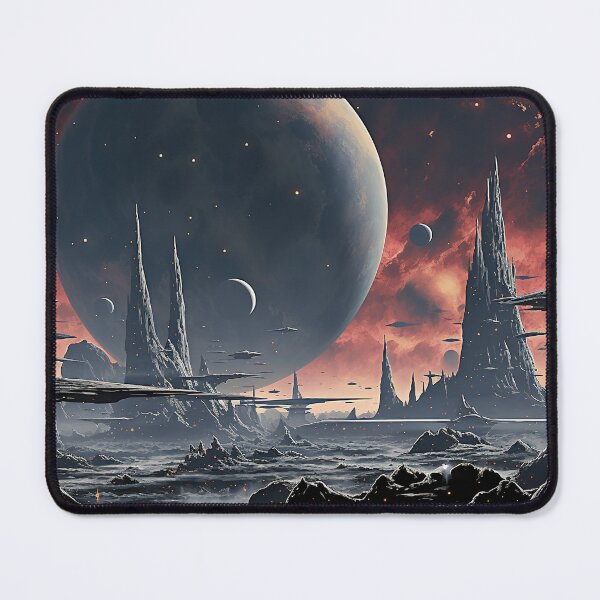 Item preview, 1950s Cosmic Atomic Age Retro Sci‑Fi Graphic designed and sold by Jcat7.
