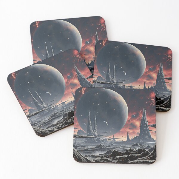 Item preview, 1950s Cosmic Atomic Age Retro Sci‑Fi Graphic designed and sold by Jcat7.