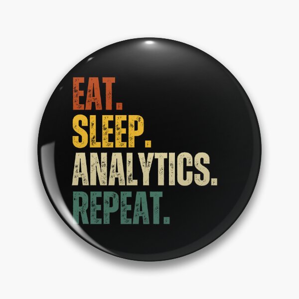 Item preview, Eat sleep analytics repeat designed and sold by belladesign7.