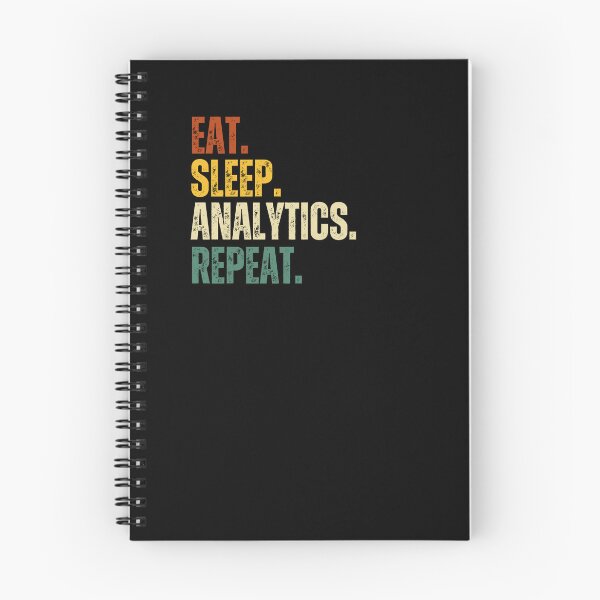 Item preview, Eat sleep analytics repeat designed and sold by belladesign7.