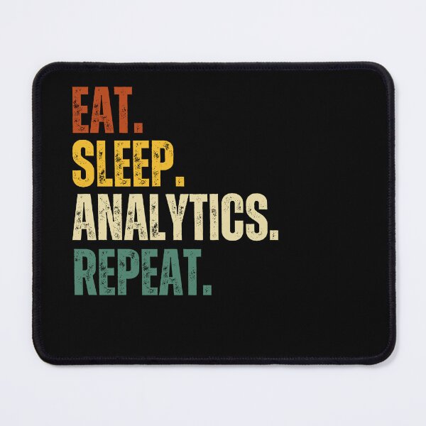 Item preview, Eat sleep analytics repeat designed and sold by belladesign7.