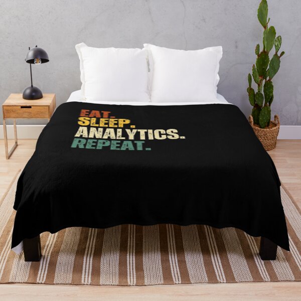 Item preview, Eat sleep analytics repeat designed and sold by belladesign7.