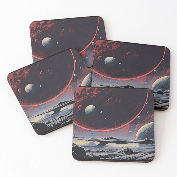 Item preview, 1950s Cosmic Atomic Age Retro Sci‑Fi Graphic designed and sold by Jcat7.